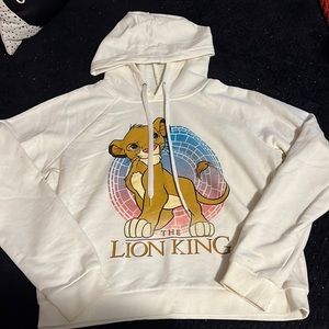 Cropped Disney Lion King hoodie